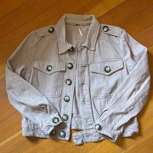 Free People Dusty Rose Jacket